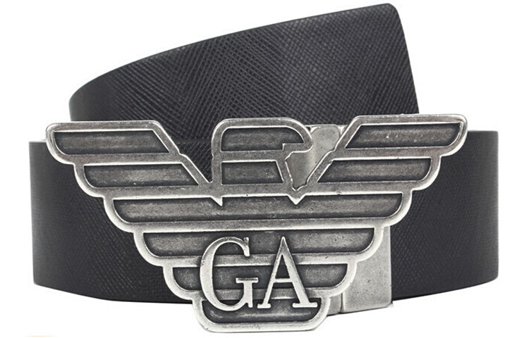 EMPORIO ARMANI Мужской кожаный ремень, Черный
EMPORIO ARMANI Мужской кожаный ремень, Черный