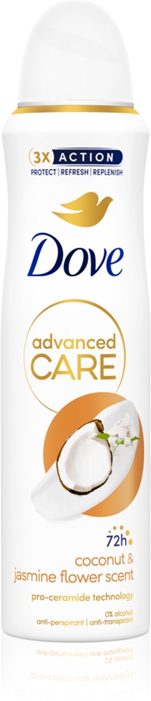 Антиперспирант Advanced Care с ароматом кокоса и жасмина для женщин Dove, 150 мл
Антиперспирант Advanced Care с ароматом кокоса и жасмина для женщин Dove, 150 мл