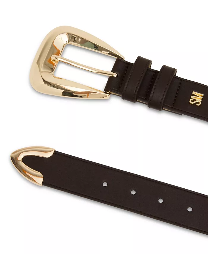 Пояс для брюк из текстурированного полиуретана с декоративной строчкой Steve Madden
Пояс для брюк из текстурированного полиуретана с декоративной строчкой Steve Madden