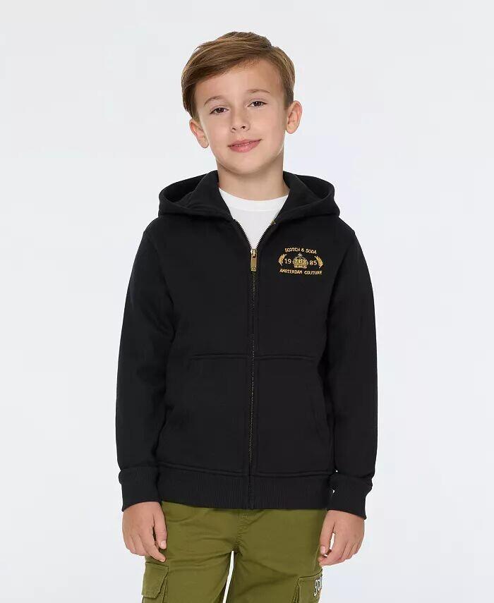 Толстовка с капюшоном на молнии с графическим рисунком для больших мальчиков SCOTCH & SODA
Толстовка с капюшоном на молнии с графическим рисунком для больших мальчиков SCOTCH & SODA