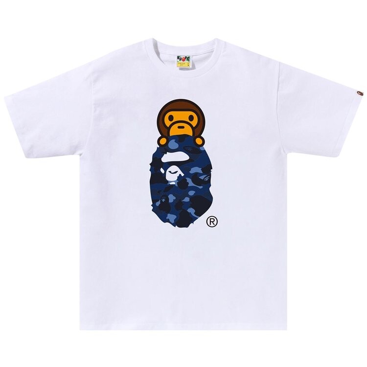 Футболка BAPE Color Camo Milo On Ape Head 'White/Navy', белый
Футболка BAPE Color Camo Milo On Ape Head 'White/Navy', белый