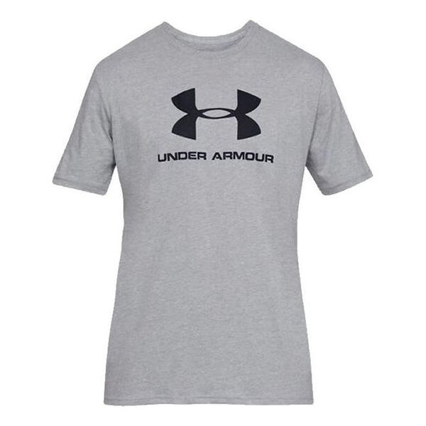 Футболка ua sportstyle logo men's grey Under Armour, серый 
Футболка ua sportstyle logo men's grey Under Armour, серый