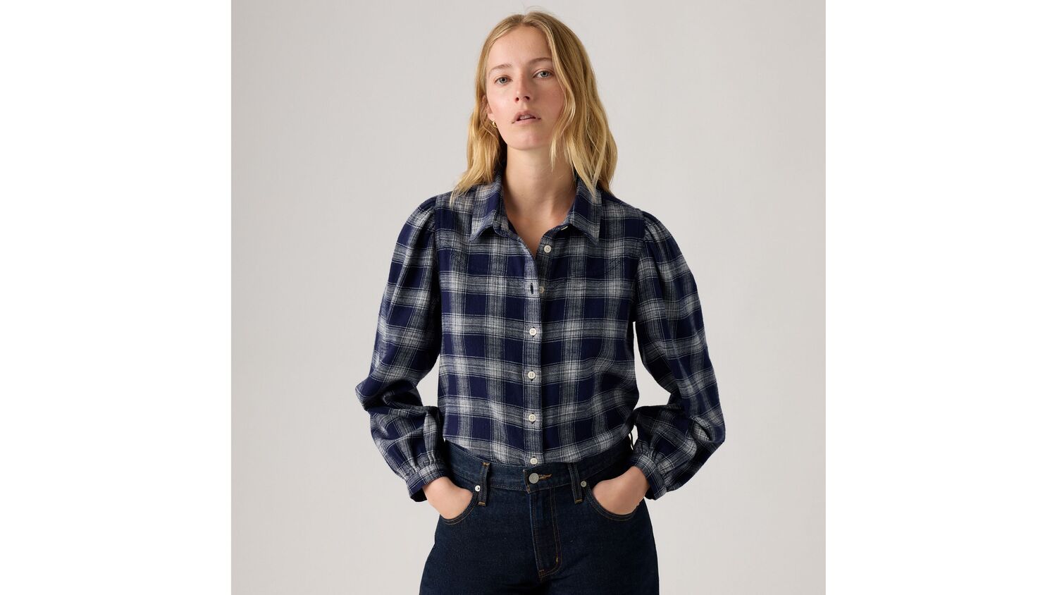 Рубашка в стиле вестерн Journey Levi's, Plaid Navy - Blue
Рубашка в стиле вестерн Journey Levi's, Plaid Navy - Blue