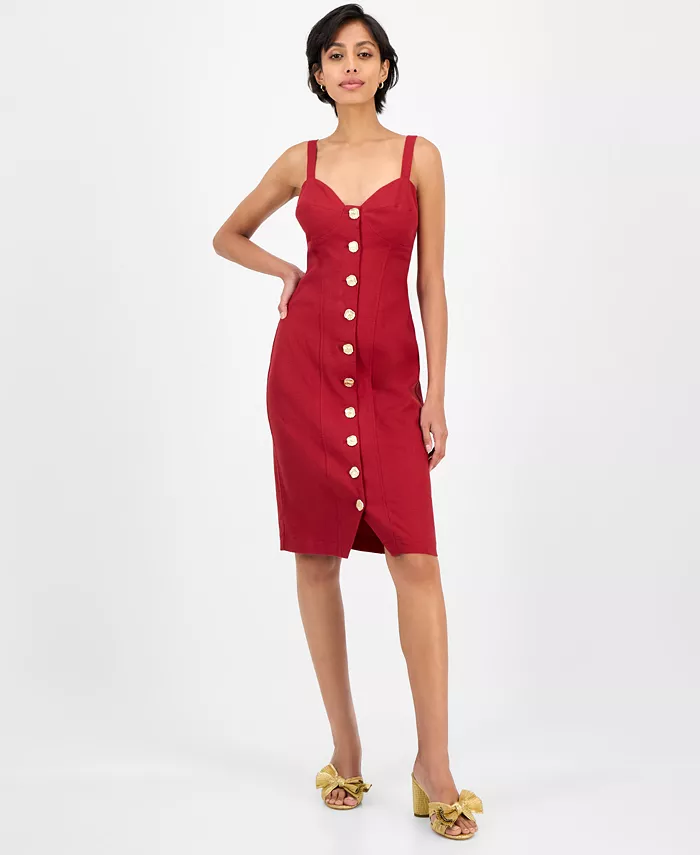 Платье-бюстье без рукавов с застежкой на пуговицы спереди для юниоров 14th Place, фиолетовый
Платье-бюстье без рукавов с застежкой на пуговицы спереди для юниоров 14th Place, фиолетовый