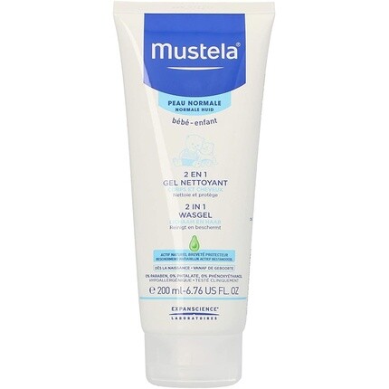 Mustela Pn 2 в 1 Очищающий гель 200 мл
Mustela Pn 2 в 1 Очищающий гель 200 мл