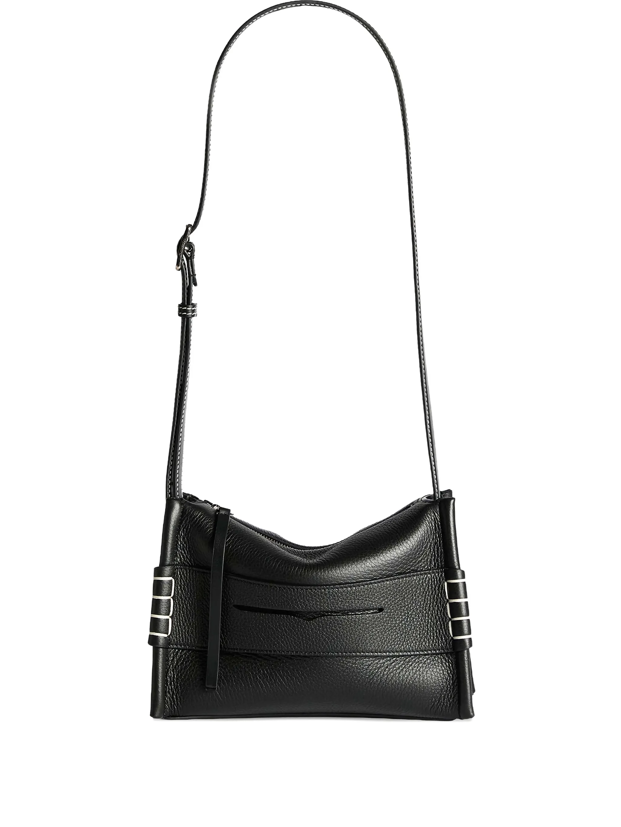 Сумка через плечо с чеканным ремешком Messenger Jw Anderson, черный
Сумка через плечо с чеканным ремешком Messenger Jw Anderson, черный