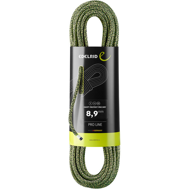 Альпинистская веревка Swift Protect Pro Dry толщиной 8,9 мм Edelrid
Альпинистская веревка Swift Protect Pro Dry толщиной 8,9 мм Edelrid