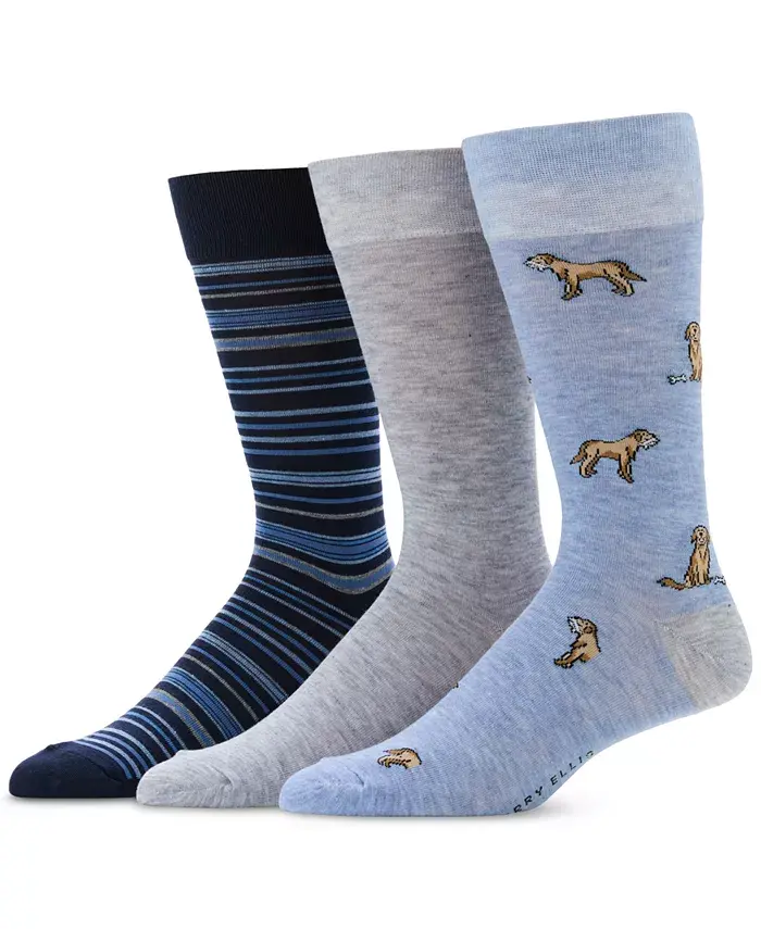 Мужские носки 3 пары, принтованные Perry Ellis Portfolio, мультиколор
Мужские носки 3 пары, принтованные Perry Ellis Portfolio, мультиколор