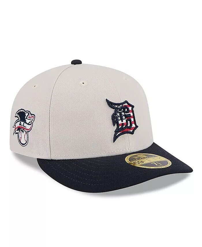 Мужская черная облегающая шляпа Detroit Tigers 2024 Четвертое июля 59FIFTY New Era, бежевый 
Мужская черная облегающая шляпа Detroit Tigers 2024 Четвертое июля 59FIFTY New Era, бежевый