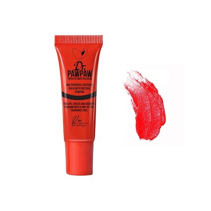 Pawpaw Тонированный Ultimate красный бальзам для губ и кожи 10 мл, Dr. Pawpaw Original Balm 
Pawpaw Тонированный Ultimate красный бальзам для губ и кожи 10 мл, Dr. Pawpaw Original Balm