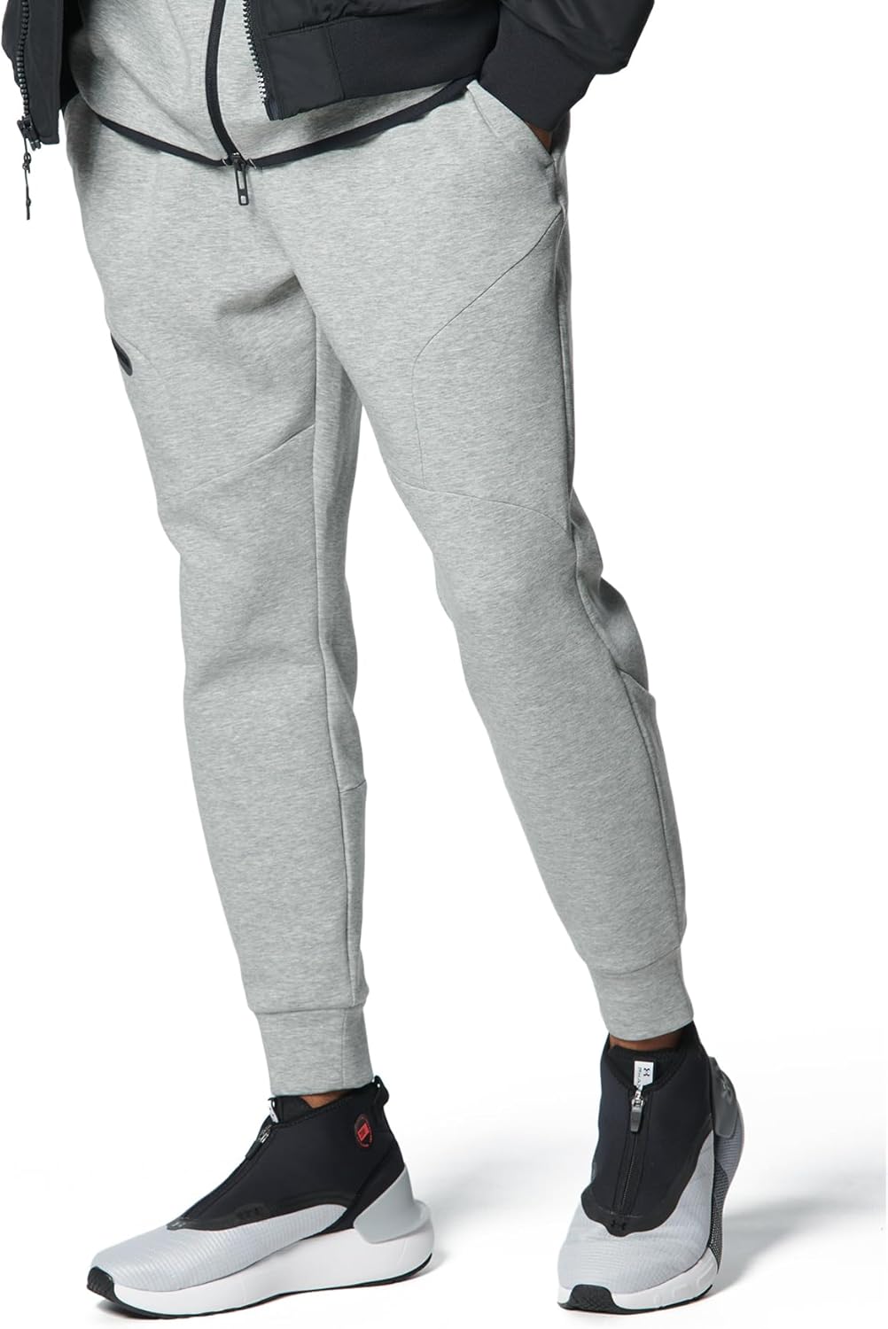 Мужские флисовые джоггеры Unstoppable от Under Armour - дышащие и эластичные, Mod Grayblack
Мужские флисовые джоггеры Unstoppable от Under Armour - дышащие и эластичные, Mod Grayblack