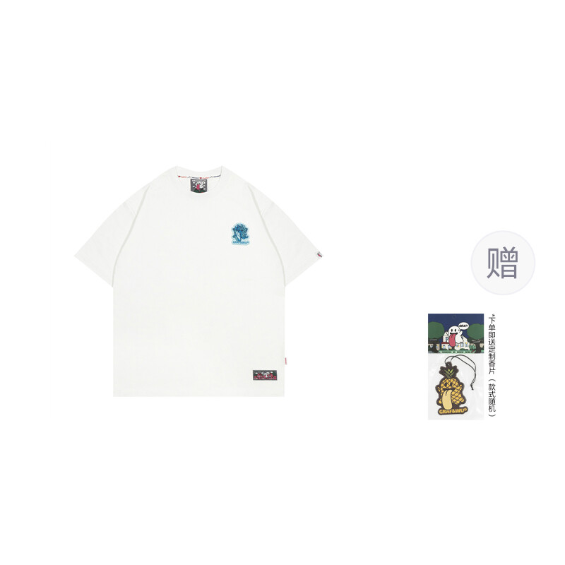 Футболка унисекс Graf, цвет Gray and white natural elements cute ghost short sleeves
Футболка унисекс Graf, цвет Gray and white natural elements cute ghost short sleeves