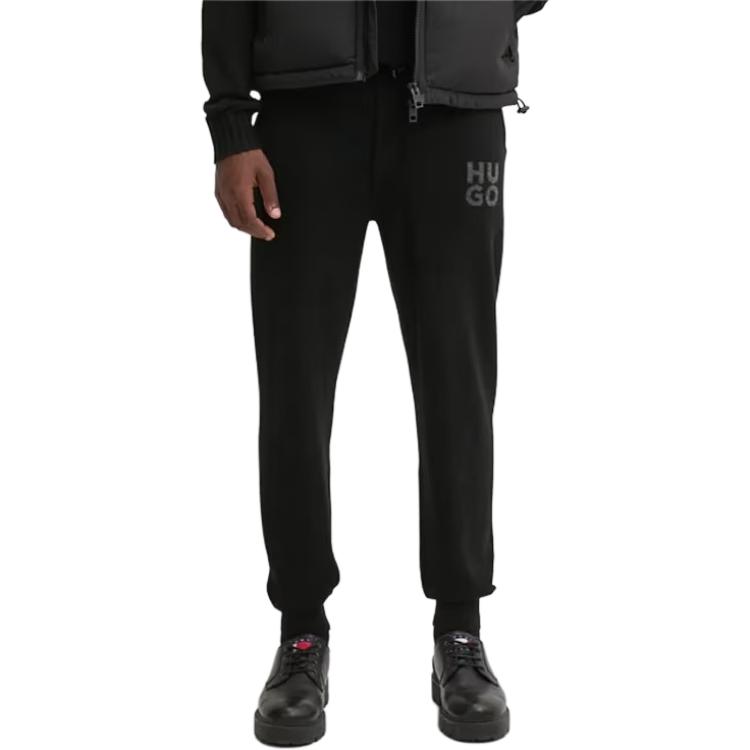 Вязаные спортивные штаны для мужчин Hugo Boss, черный
Вязаные спортивные штаны для мужчин Hugo Boss, черный