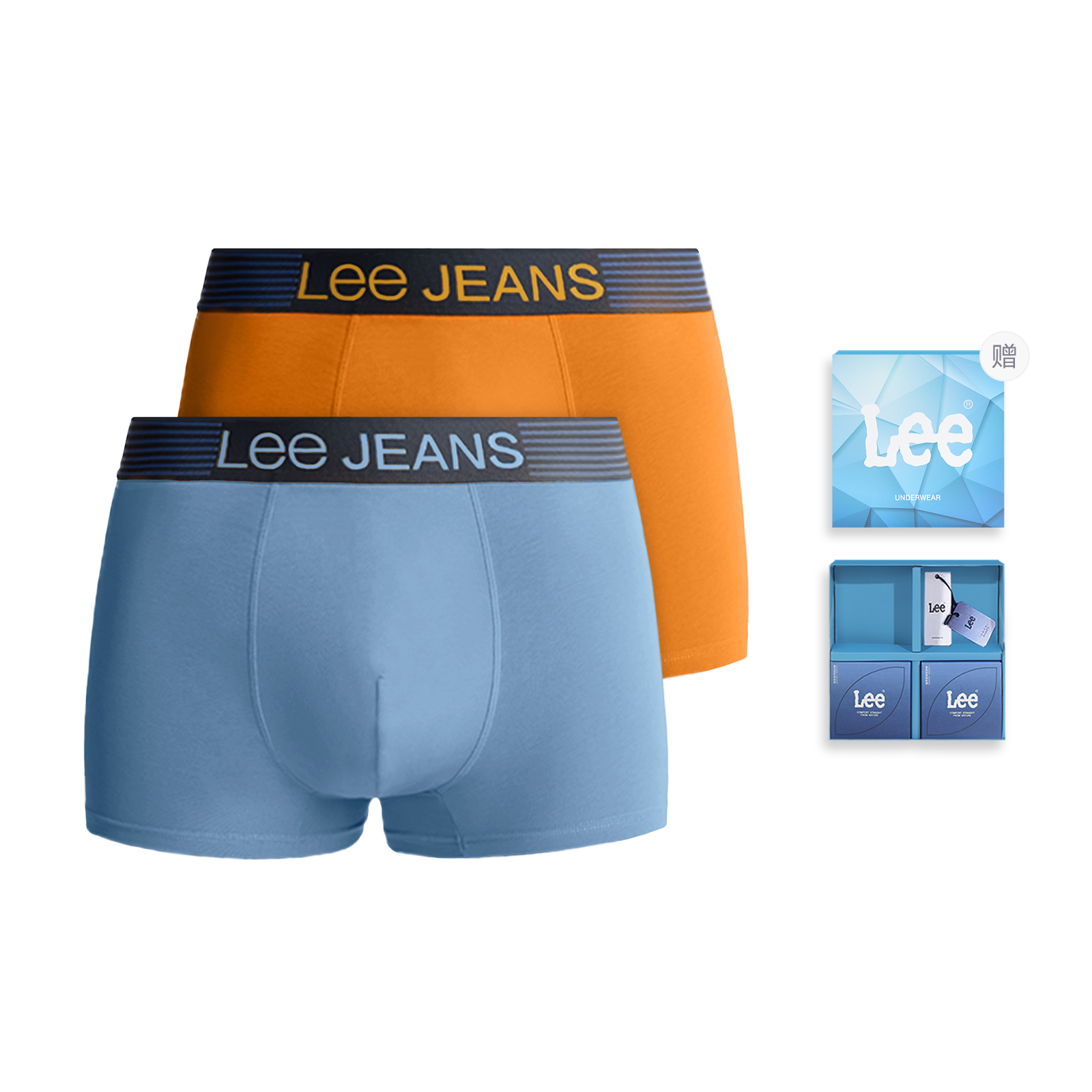 Lee Набор мужского нижнего белья Brilliant в подарочной коробке
Lee Набор мужского нижнего белья Brilliant в подарочной коробке