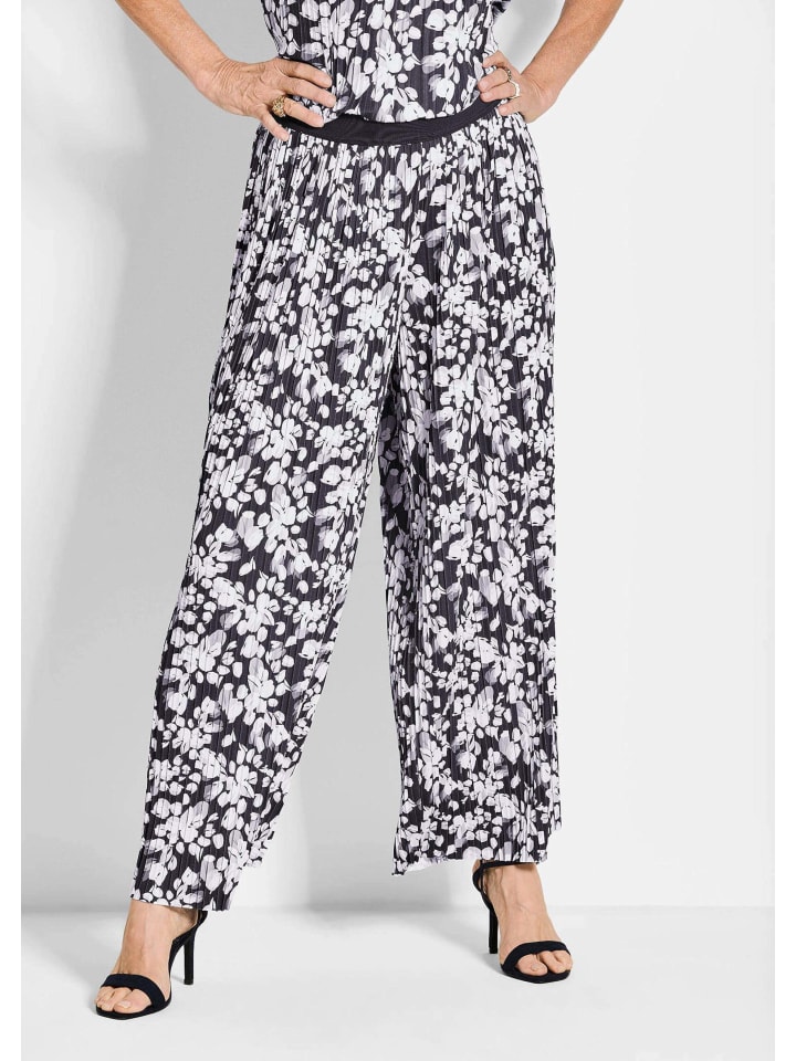 Тканевые брюки GOLDNER, цвет marine/weiß/geblümt
Тканевые брюки GOLDNER, цвет marine/weiß/geblümt