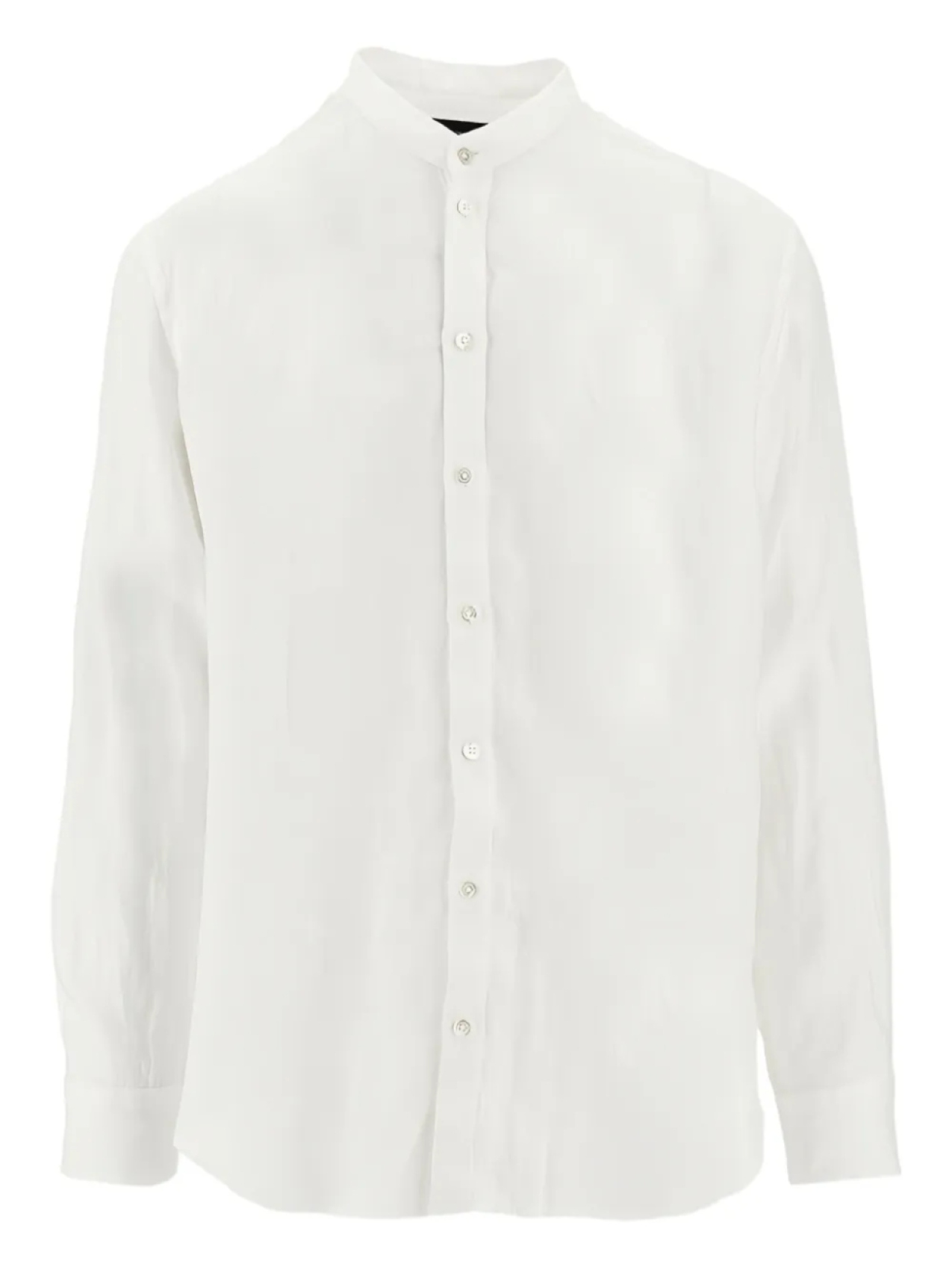 Рубашка Emporio Armani без воротника с длинными рукавами, белый
Рубашка Emporio Armani без воротника с длинными рукавами, белый