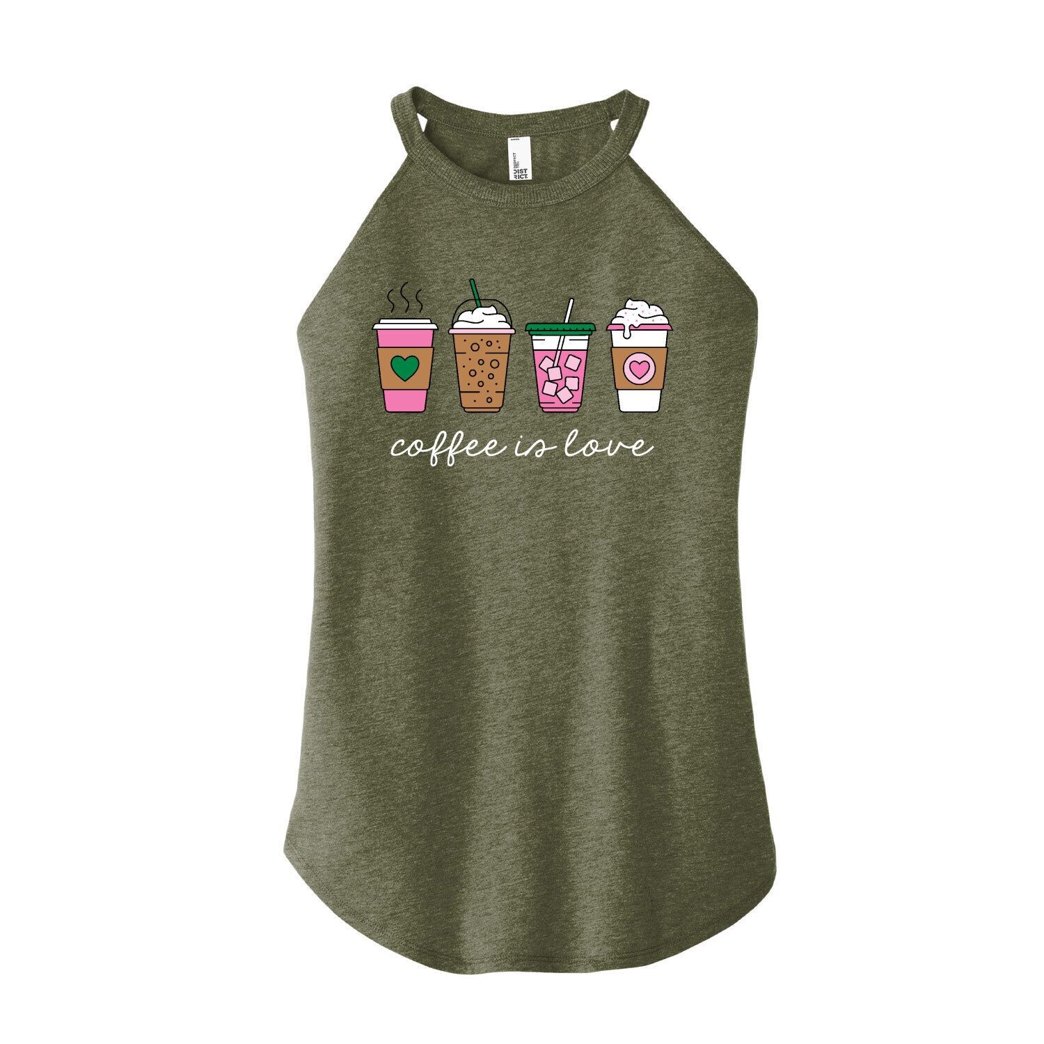 Майка с высоким воротником Juniors' Coffee Is Love Licensed Character
Майка с высоким воротником Juniors' Coffee Is Love Licensed Character