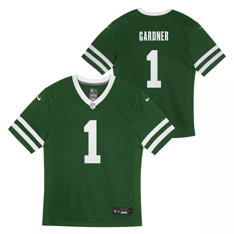 Зеленая игровая майка Nike Little Kids New York Jets Ahmad Sauce Gardner #1
Зеленая игровая майка Nike Little Kids New York Jets Ahmad Sauce Gardner #1