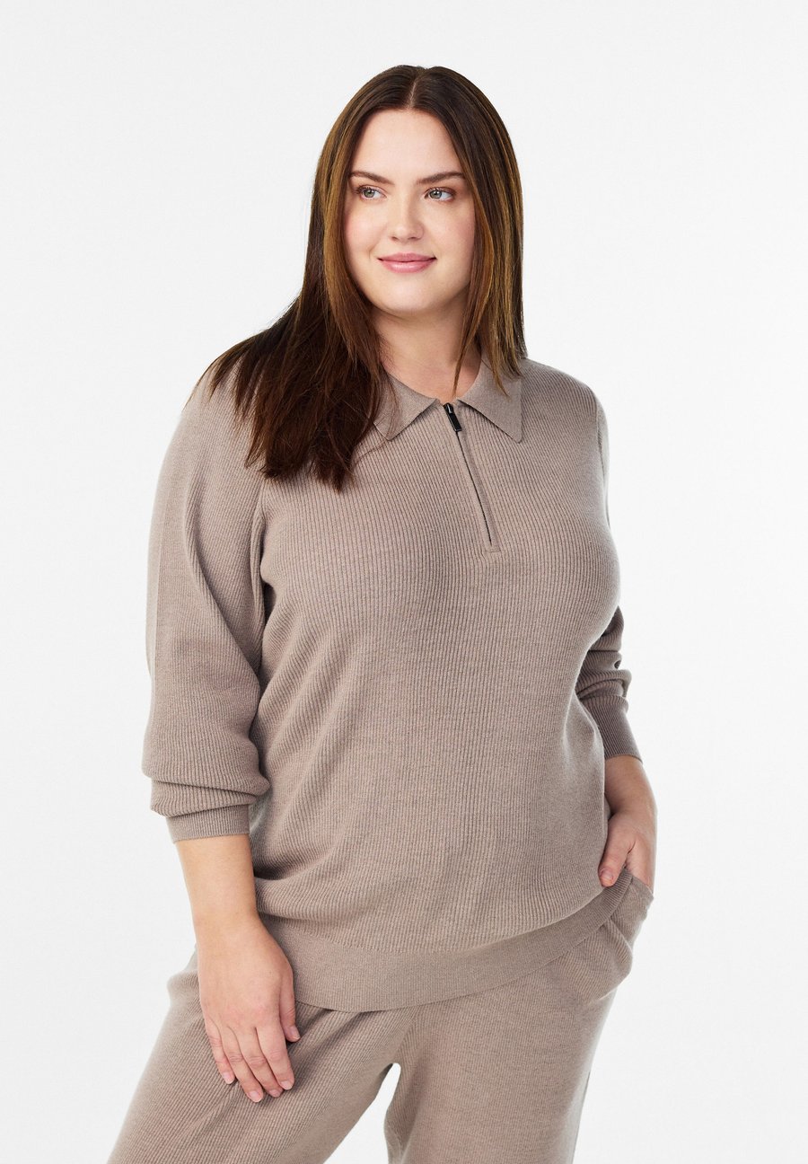 Джемпер Zizzi Jumper, Desert Taupe Melange/Mottled Beige
Джемпер Zizzi Jumper, Desert Taupe Melange/Mottled Beige
