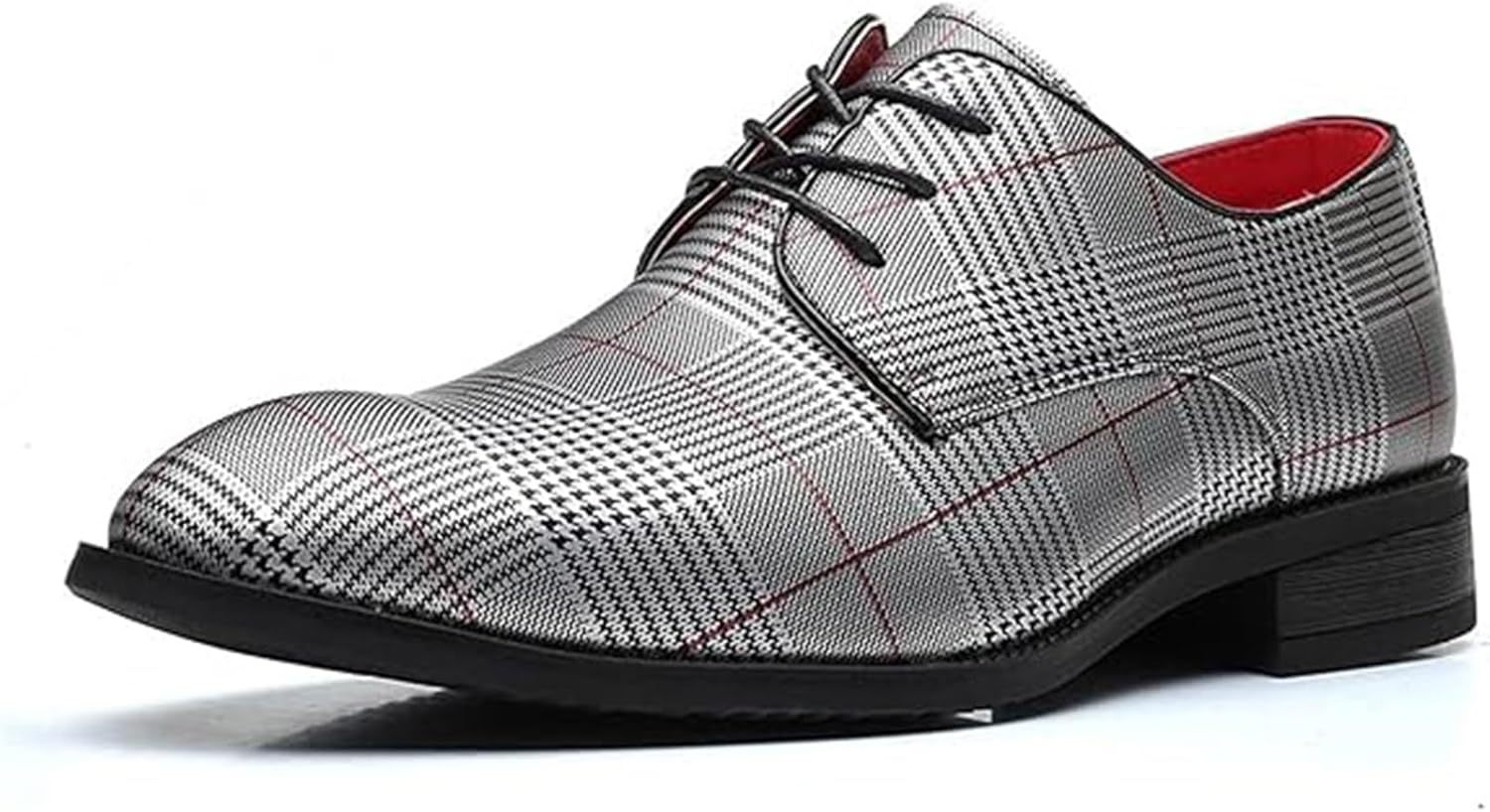 Мужские оксфорды в клетку на шнуровке, деловые, для офиса Xinduoyu, черный
Мужские оксфорды в клетку на шнуровке, деловые, для офиса Xinduoyu, черный