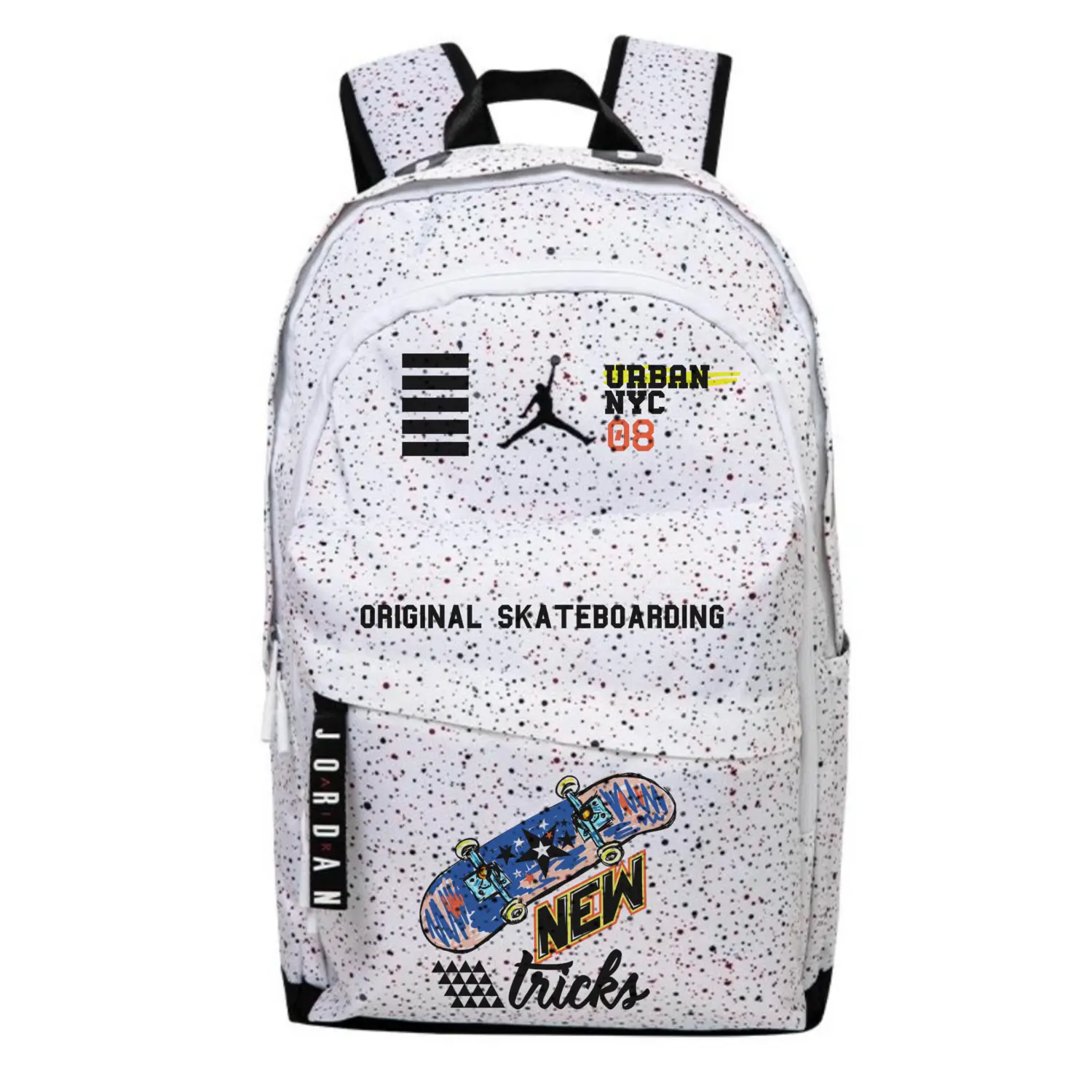 Jordan Большой унисекс рюкзак из полиэстера белого цвета, New
Jordan Большой унисекс рюкзак из полиэстера белого цвета, New