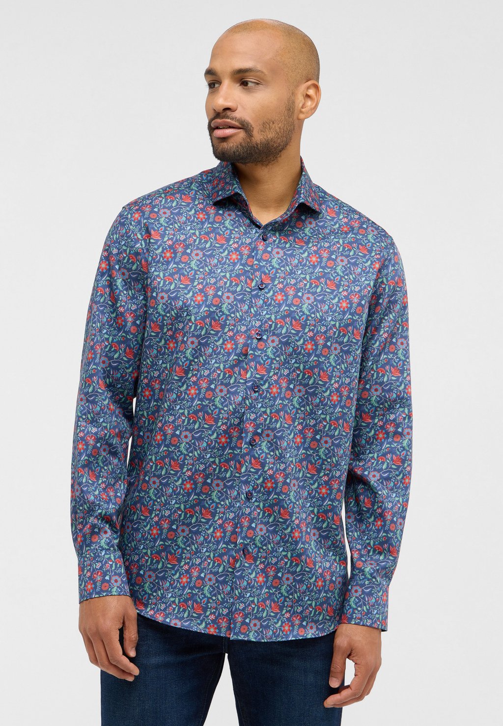 Рубашка Eterna, темно-синий
Рубашка Eterna, темно-синий