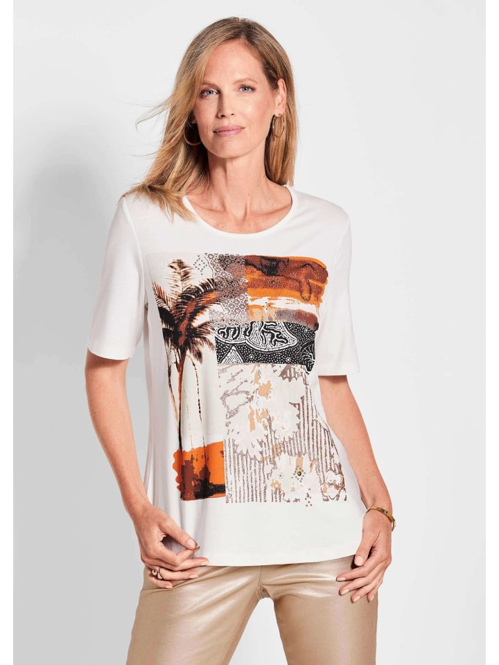 Футболка GOLDNER, цвет cremeweiß/beige/braun/gemustert
Футболка GOLDNER, цвет cremeweiß/beige/braun/gemustert