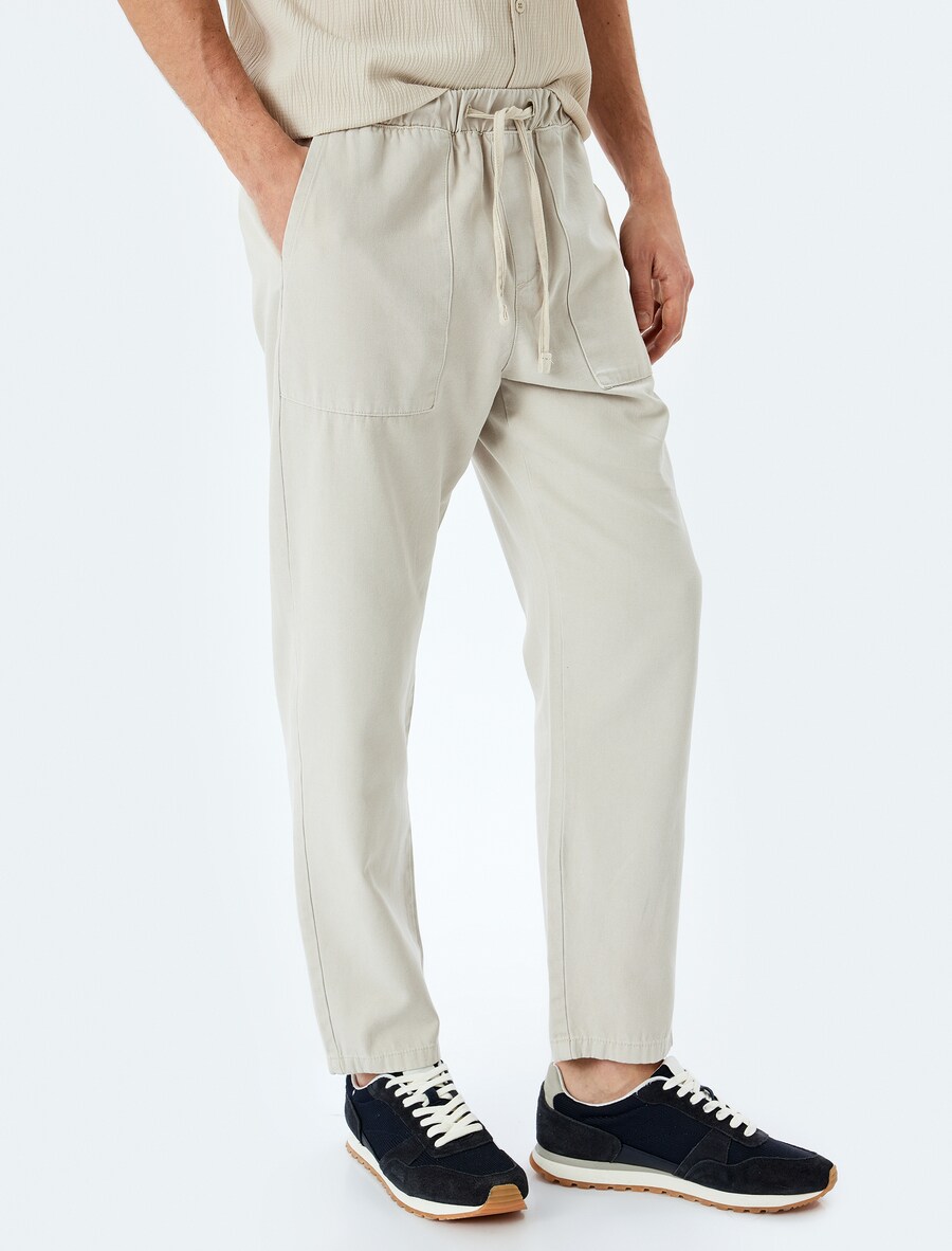 Обычные брюки Koton, бежевый
Обычные брюки Koton, бежевый