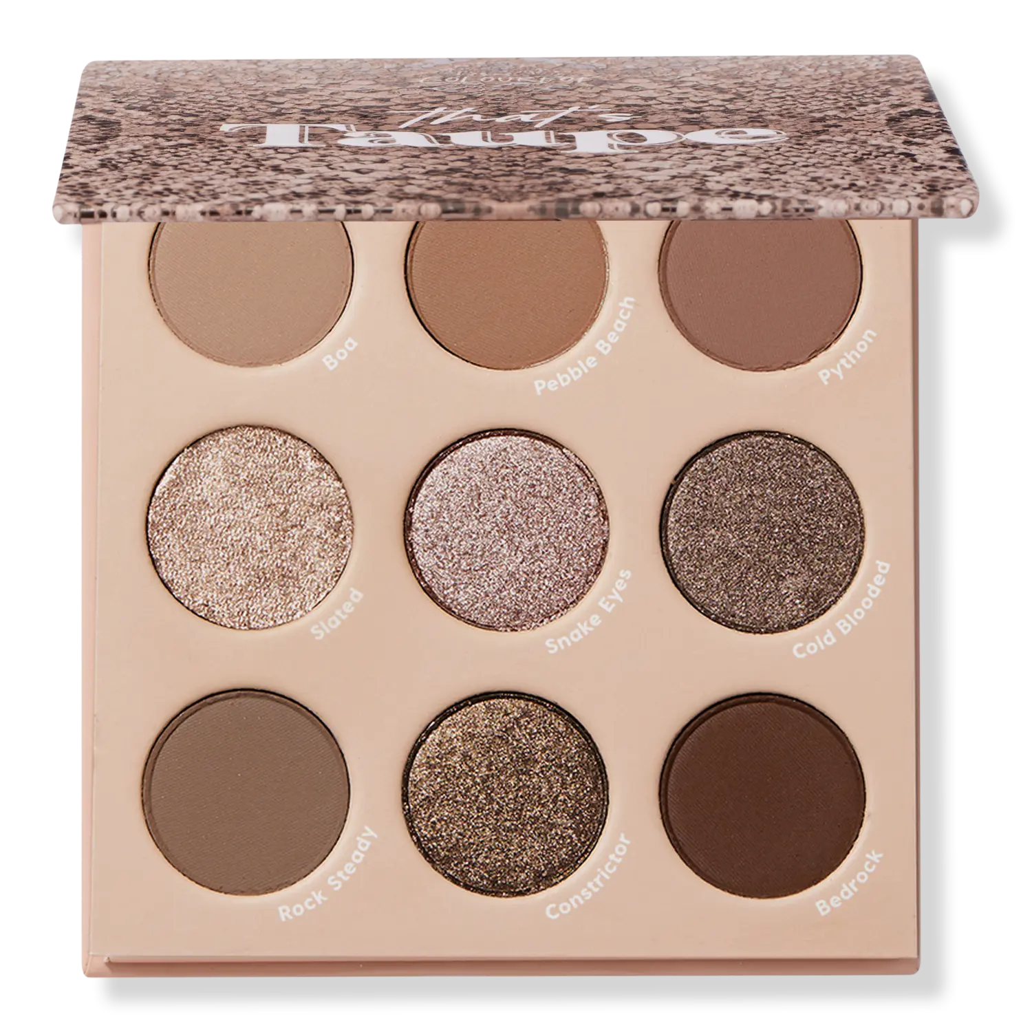 Палитра теней That's Taupe Pressed Powder Palette ColourPop
Палитра теней That's Taupe Pressed Powder Palette ColourPop