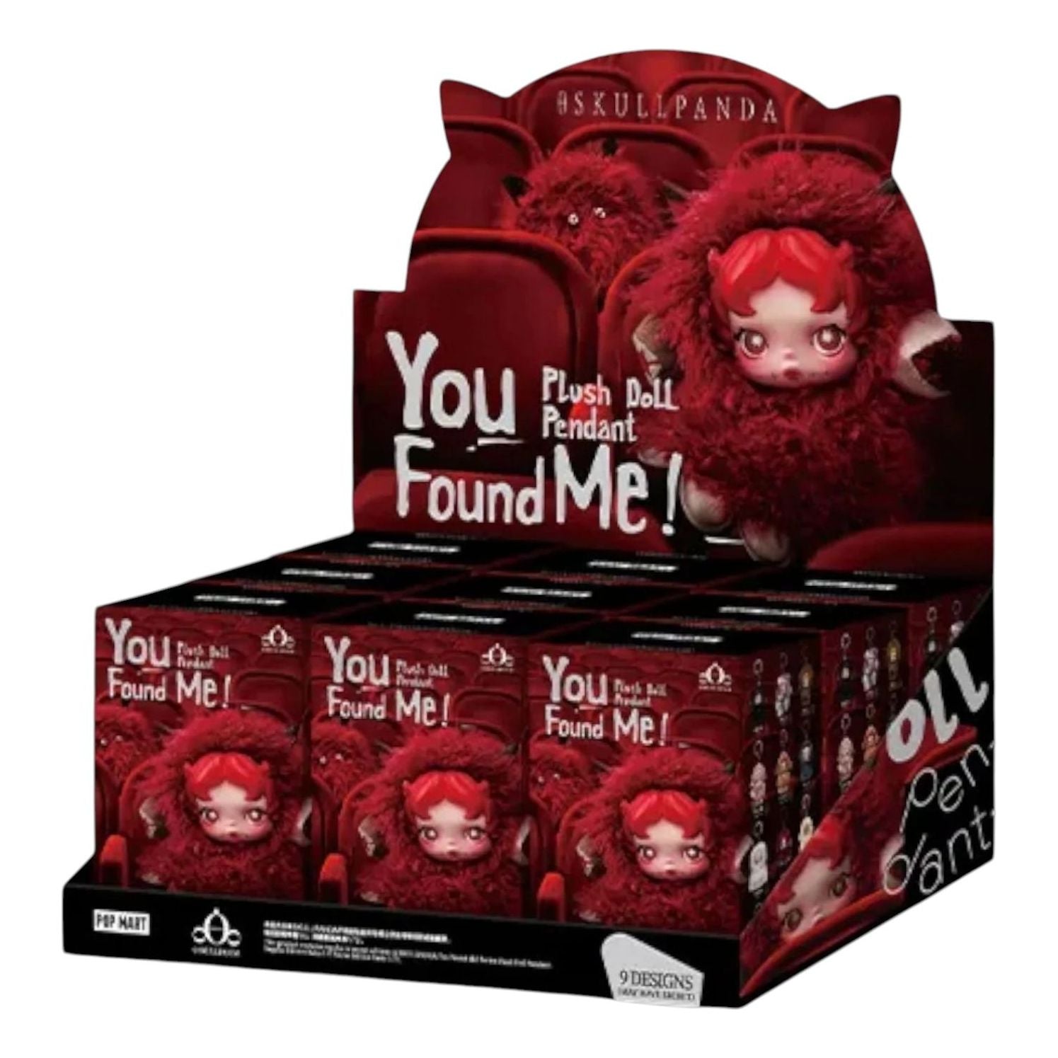 Мягкая кукла-подвеска Pop Mart Skullpanda You Found Me в запечатанной упаковке (9 коробочек-сюрпризов)
Мягкая кукла-подвеска Pop Mart Skullpanda You Found Me в запечатанной упаковке (9 коробочек-сюрпризов)