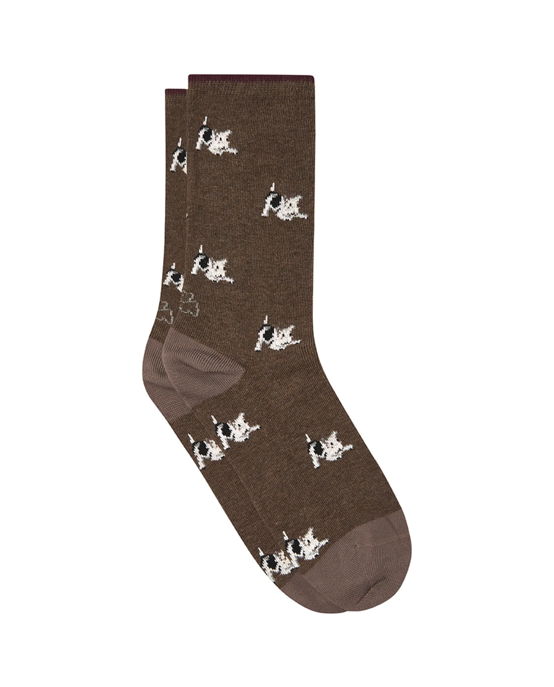 Женские обычные носки Kiff-Kiff, коричневый
Женские обычные носки Kiff-Kiff, коричневый