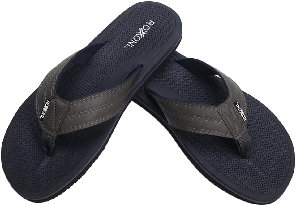 Мужские вьетнамки Roxoni для пляжа/бассейна, Navy-1
Мужские вьетнамки Roxoni для пляжа/бассейна, Navy-1