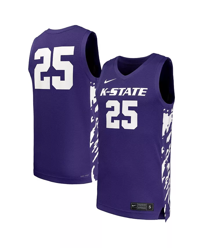 Мужская баскетбольная реплика футболки Kansas State Wildcats №25 в фиолетовом цвете Nike
Мужская баскетбольная реплика футболки Kansas State Wildcats №25 в фиолетовом цвете Nike