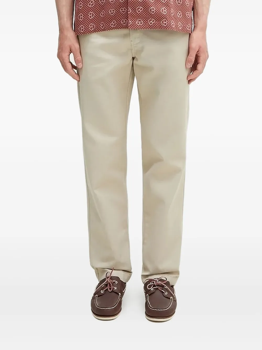 Брюки прямого кроя с нашивкой-логотипом CARHARTT WIP, нейтральный
Брюки прямого кроя с нашивкой-логотипом CARHARTT WIP, нейтральный