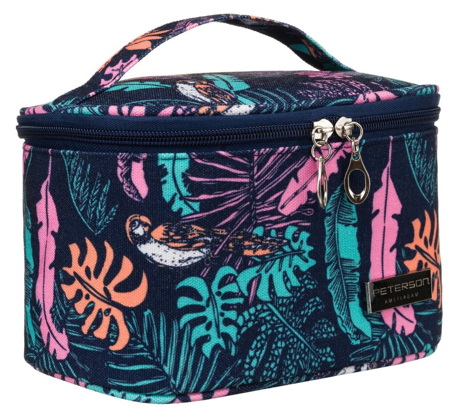 Женская косметичка Peterson, дорожный футляр на молнии, органайзер для косметики, темно-синий
Женская косметичка Peterson, дорожный футляр на молнии, органайзер для косметики, темно-синий
