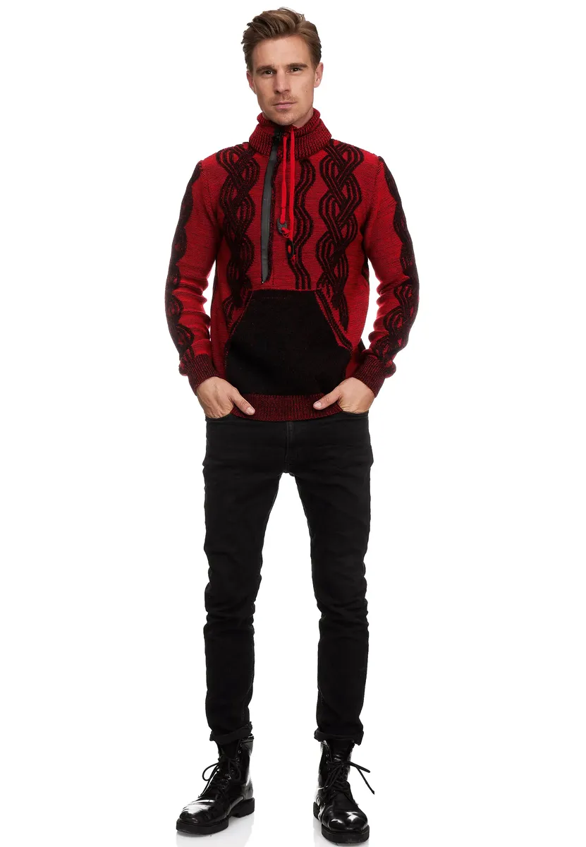 Вязаный свитер Rusty Neal в классном дизайне, красный
Вязаный свитер Rusty Neal в классном дизайне, красный