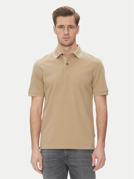 Рубашка поло стандартный крой H-Prout 59 50527650 Boss, бежевый
Рубашка поло стандартный крой H-Prout 59 50527650 Boss, бежевый