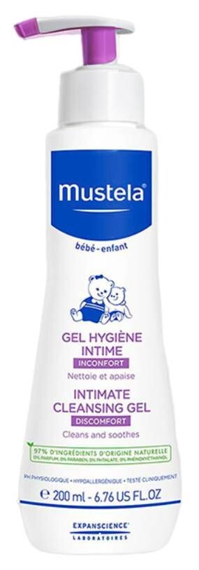 Гель для интимной гигиены Mustela, 200 мл
Гель для интимной гигиены Mustela, 200 мл