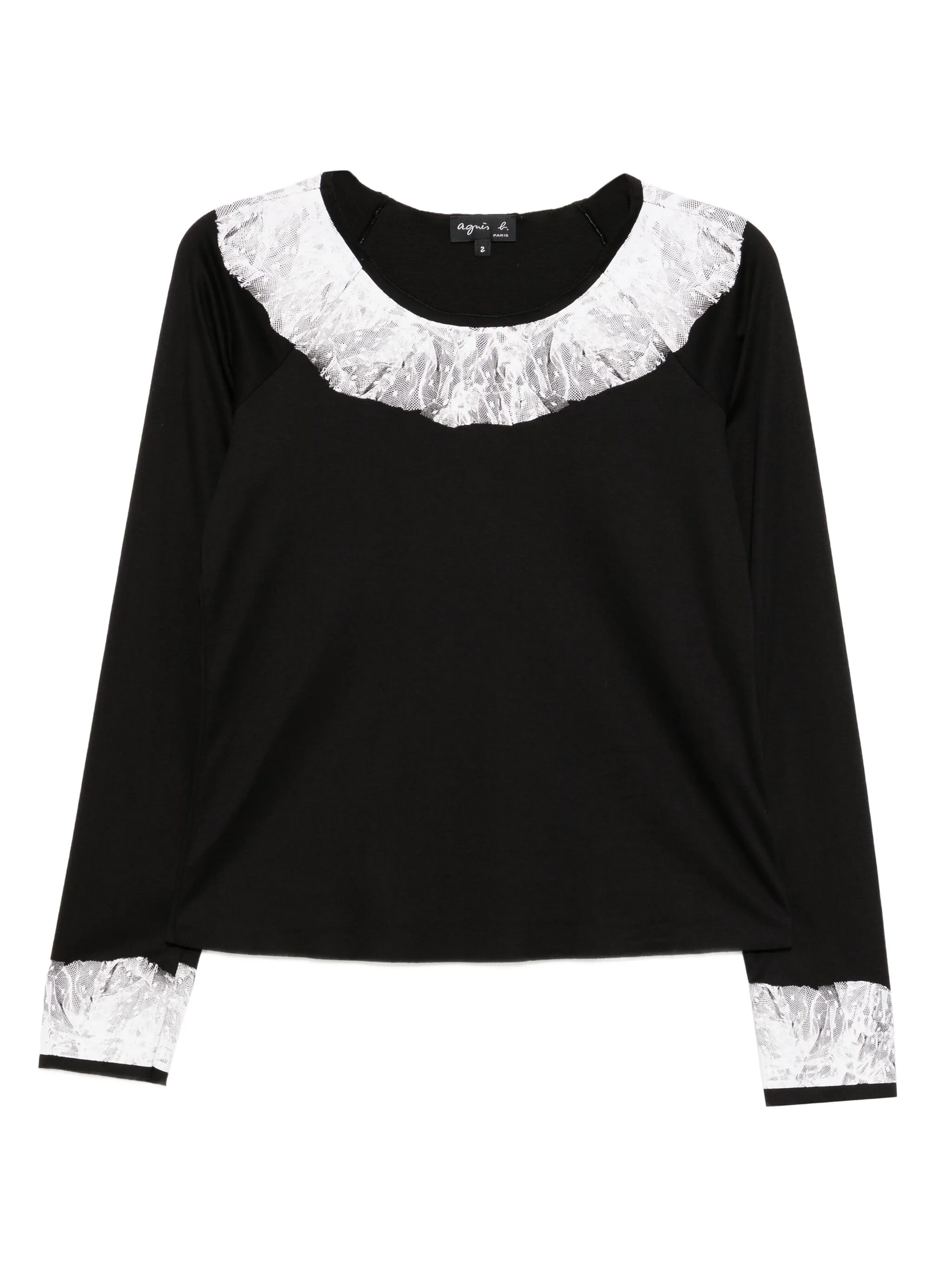 Футболка с принтом Agnès B., черный
Футболка с принтом Agnès B., черный