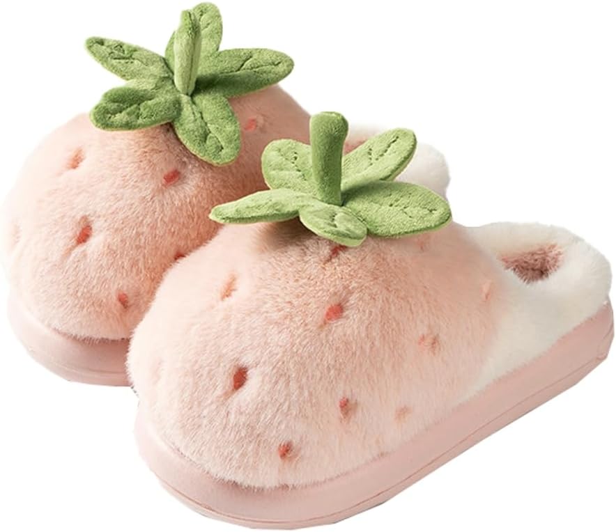 Мягкие плюшевые тапочки с клубникой для женщин и мужчин, теплые зимние тапочки, парный стиль, милые домашние туфли Yafirgeer, розовый
Мягкие плюшевые тапочки с клубникой для женщин и мужчин, теплые зимние тапочки, парный стиль, милые домашние туфли Yafirgeer, розовый