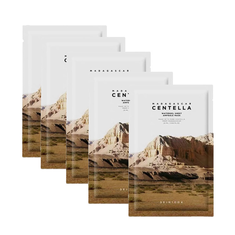 Гидрогелевая маска для лица Centella Asiatica успокаивающая увлажняющая 5 шт/уп SKIN1004, Pack of five
Гидрогелевая маска для лица Centella Asiatica успокаивающая увлажняющая 5 шт/уп SKIN1004, Pack of five