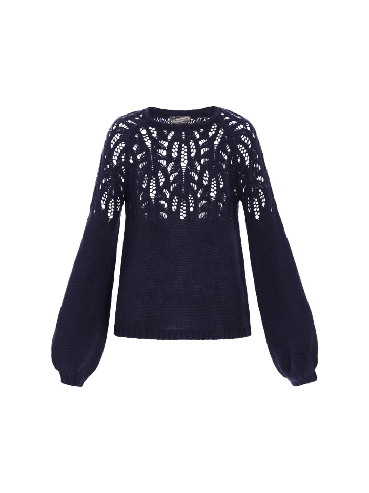 DreiMaster Женский свитер темно-синего цвета
DreiMaster Женский свитер темно-синего цвета