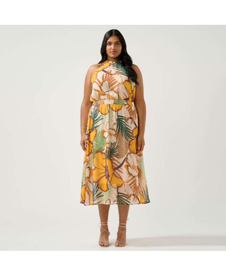 Платье-миди без рукавов Paradisa больших размеров ESTELLE, Primrose/fern
Платье-миди без рукавов Paradisa больших размеров ESTELLE, Primrose/fern