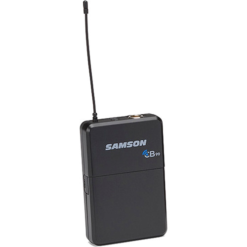 Беспроводной передатчик Samson CB99 Concert 99 Frequency-Agile UHF Beltpack SWC99T00-K
Беспроводной передатчик Samson CB99 Concert 99 Frequency-Agile UHF Beltpack SWC99T00-K