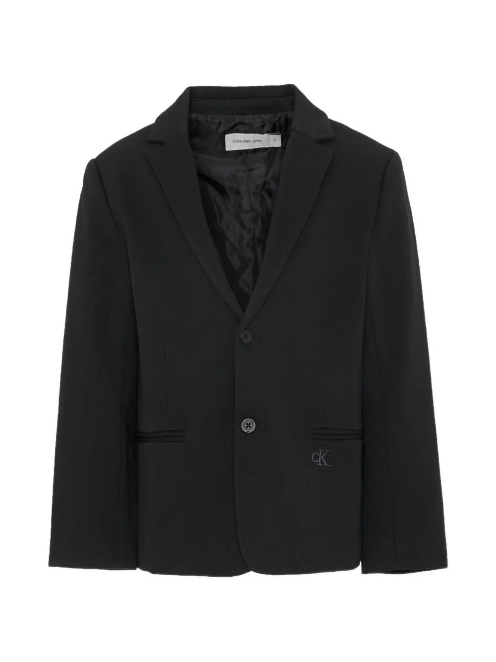 Однобортный пиджак Calvin Klein Kids, черный
Однобортный пиджак Calvin Klein Kids, черный