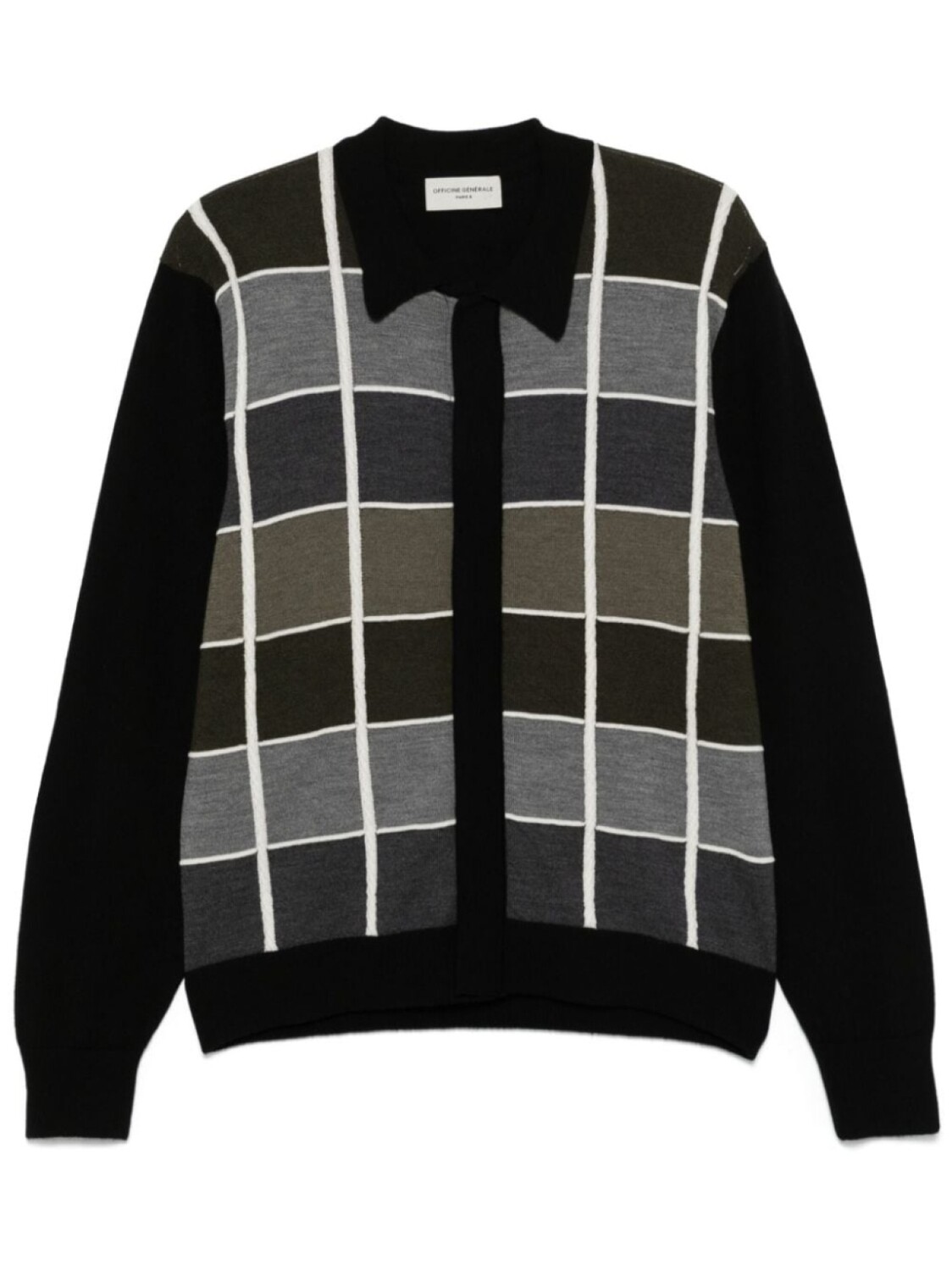 Officine Generale кардиган Brennan, черный
Officine Generale кардиган Brennan, черный