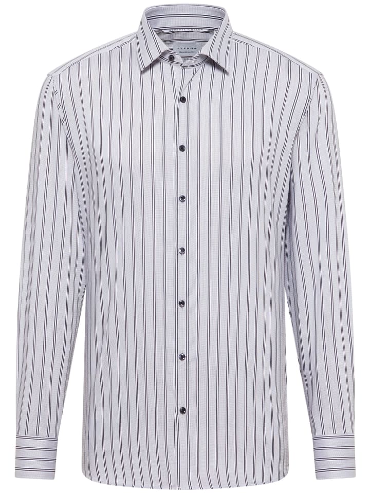 Рубашка Slim Fit черного цвета Eterna
Рубашка Slim Fit черного цвета Eterna