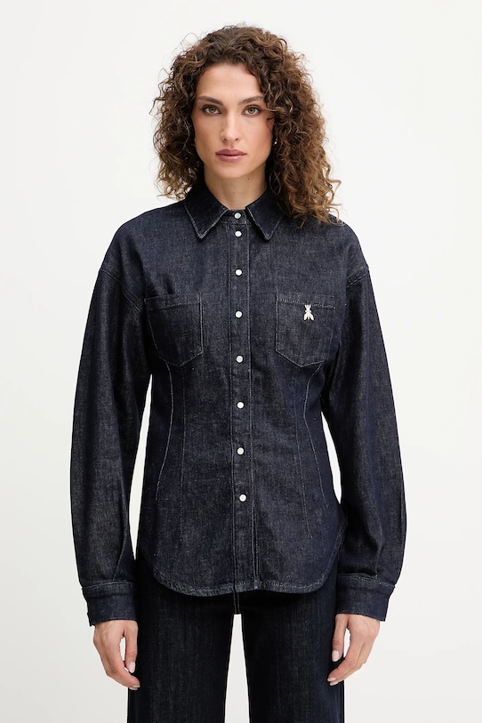 Джинсовая рубашка Patrizia Pepe, темно-синий
Джинсовая рубашка Patrizia Pepe, темно-синий