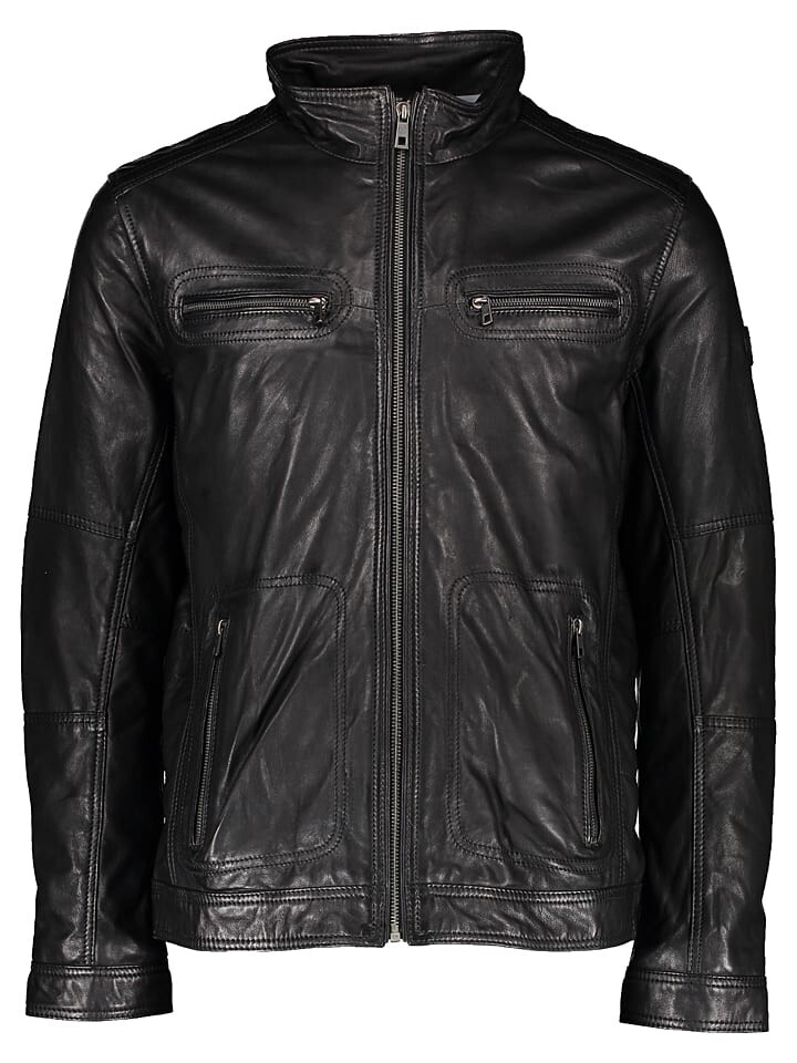 Кожаная куртка Bugatti Lederjacke, черный
Кожаная куртка Bugatti Lederjacke, черный