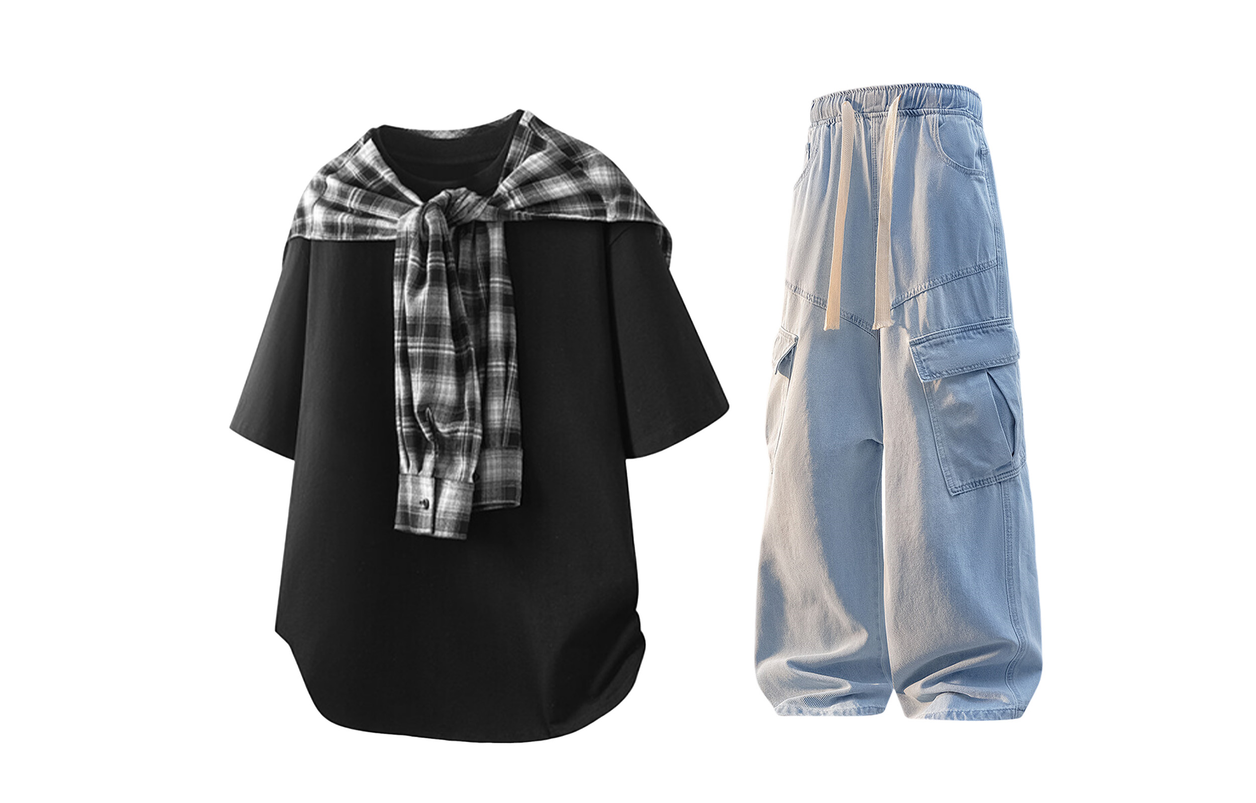 Повседневный спортивный свитер Unisex с круглым вырезом Moderate X1617, черный short-sleeved shirt+светло-синий jeans
Повседневный спортивный свитер Unisex с круглым вырезом Moderate X1617, черный short-sleeved shirt+светло-синий jeans